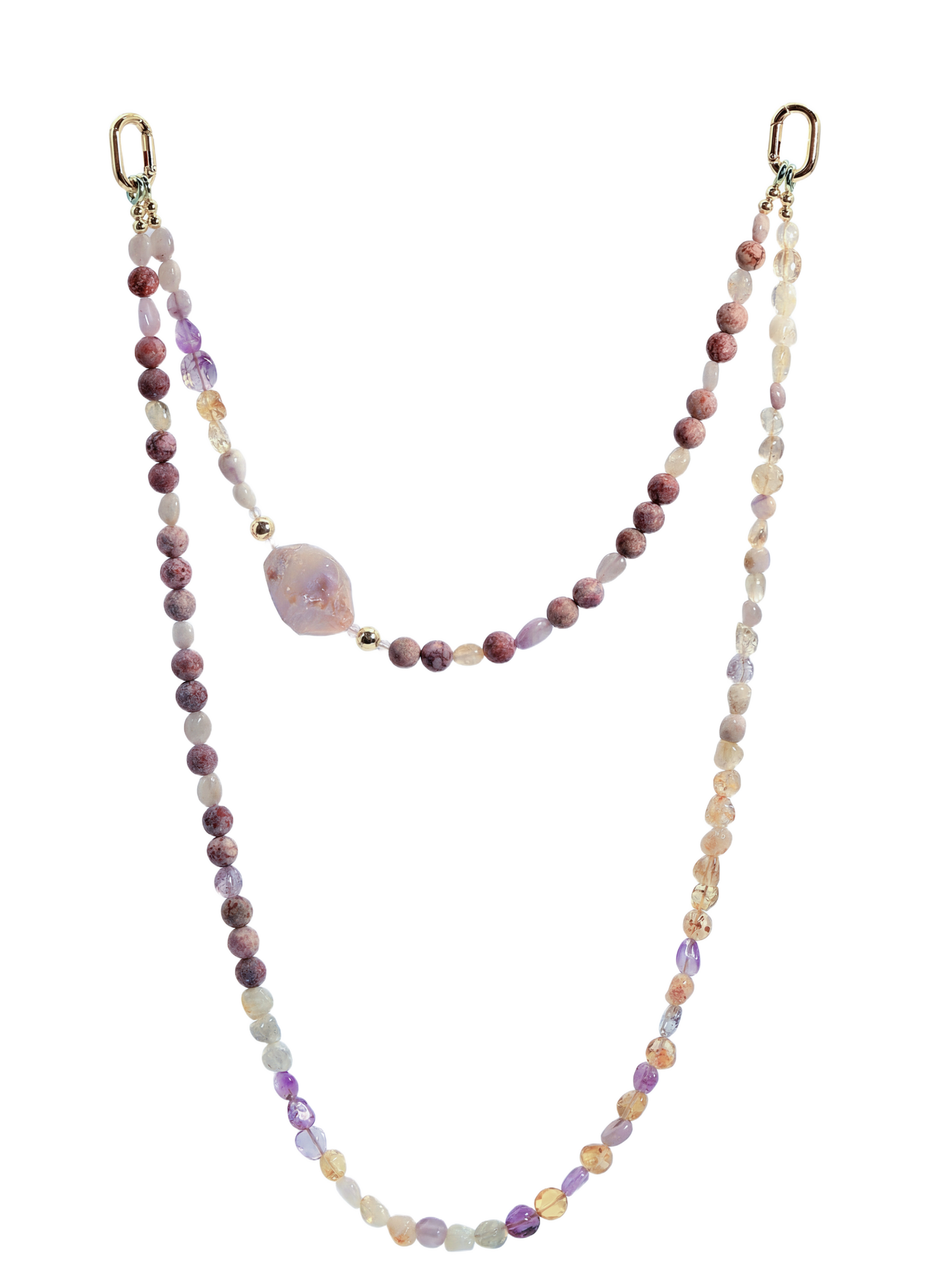 Pastel Gemstone · Pastel Mix hands-free chain G18