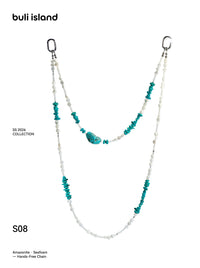 Amazonite · Seafoam — Hands-Free Chain