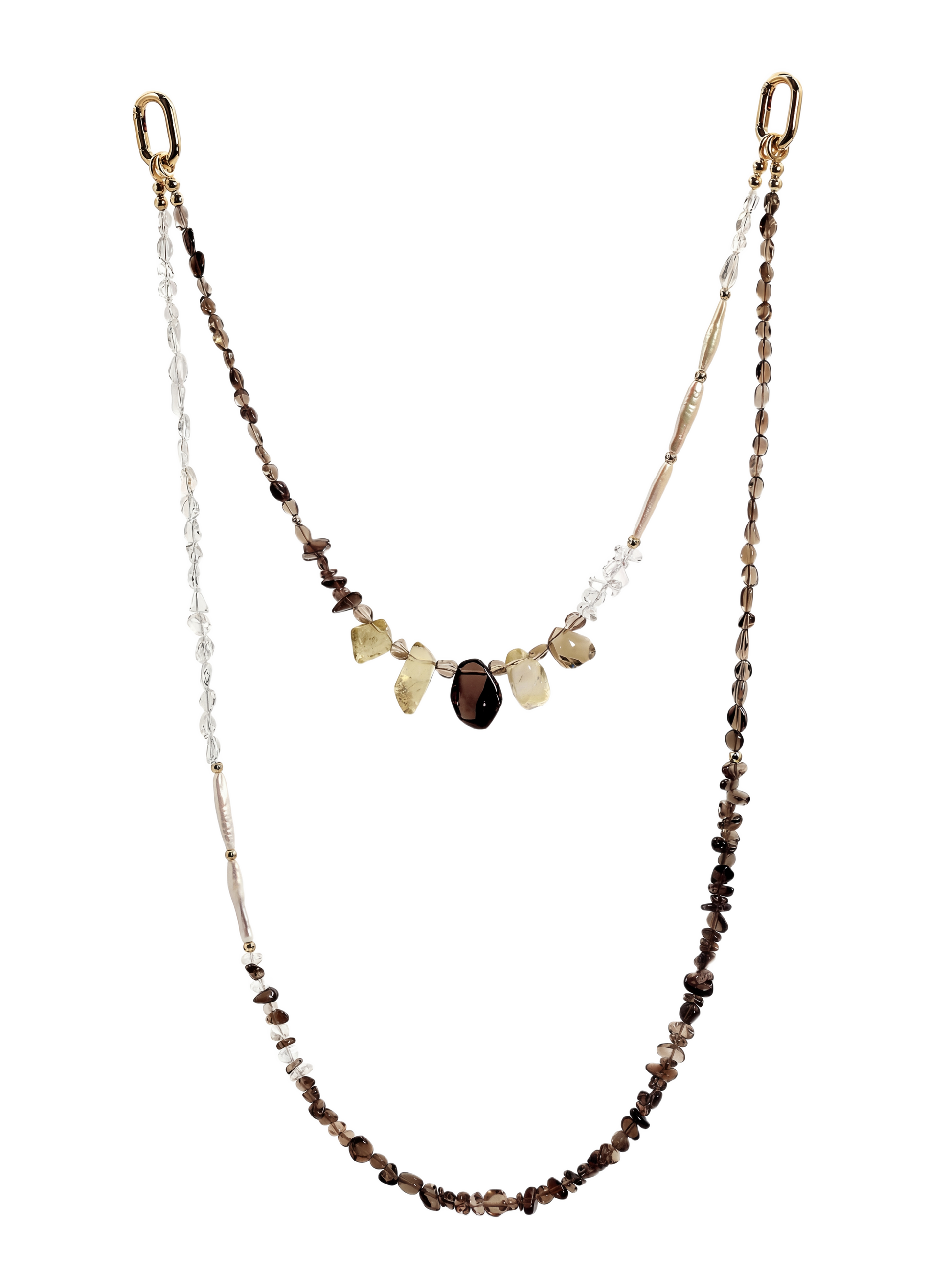 Deep Jasper · Mocha hands-free chain G12