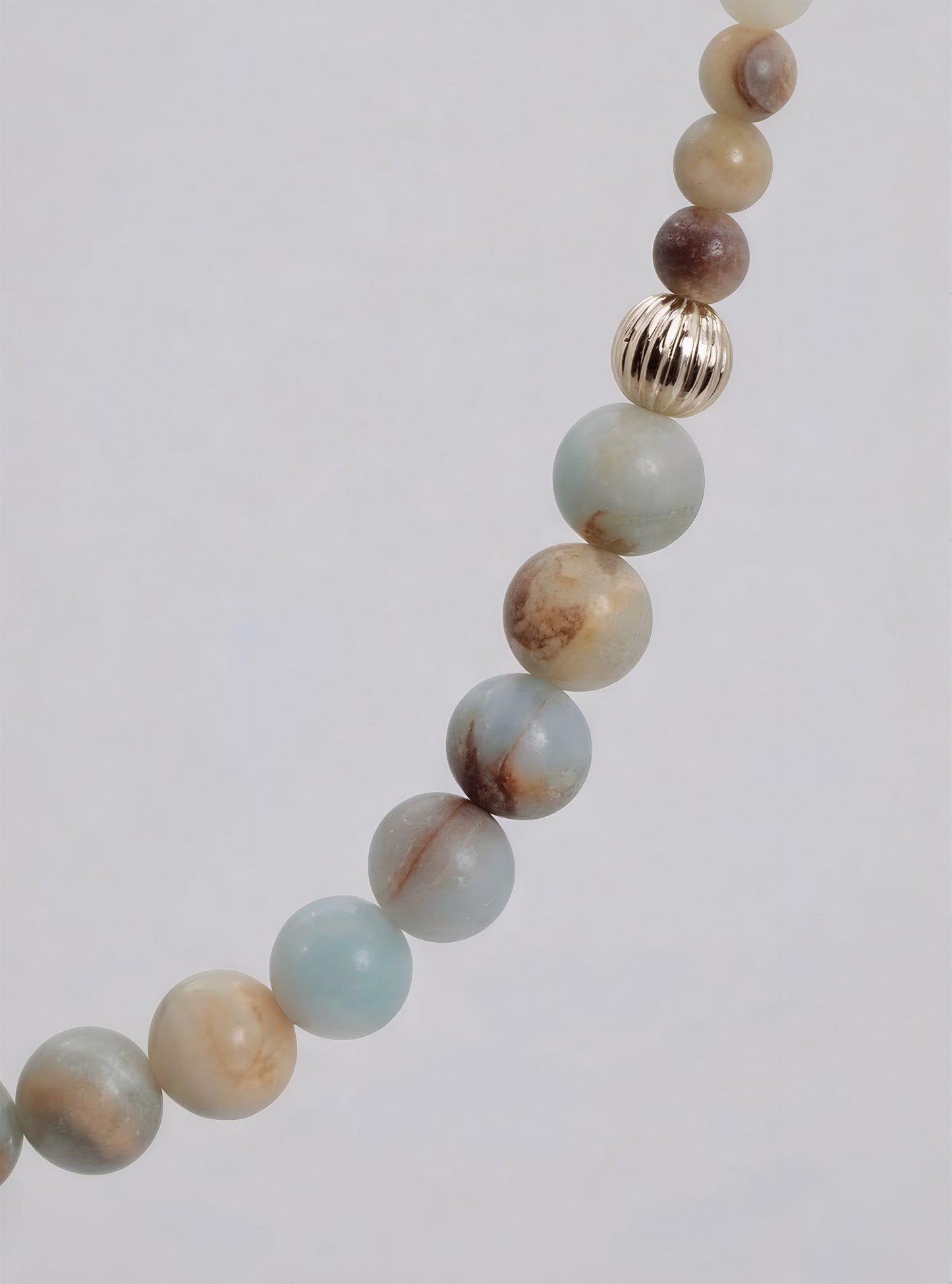 Amazonite Blend · Blue-Green — Hands-Free Chain