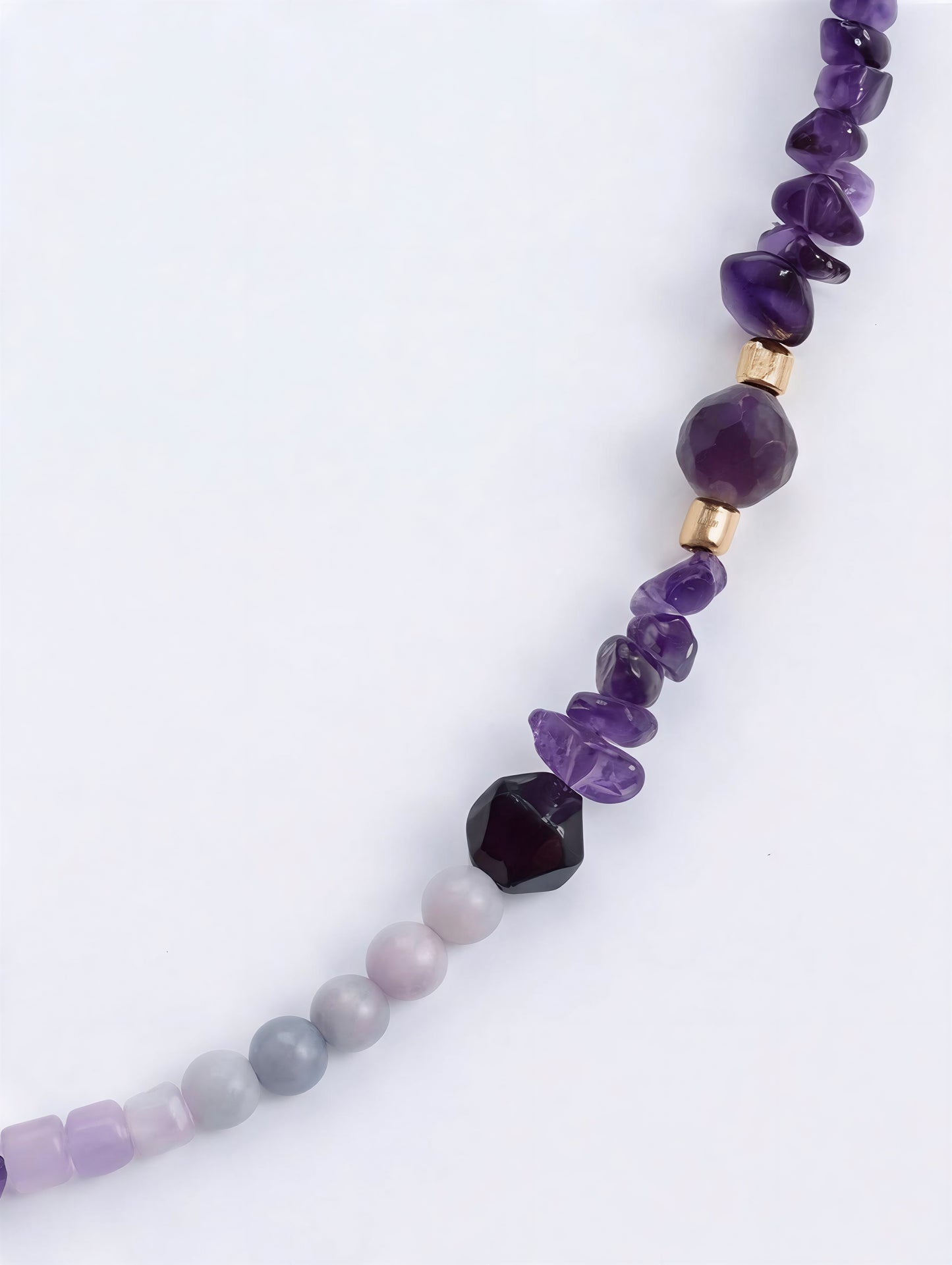 Amethyst · Violet — Hands-Free Chain