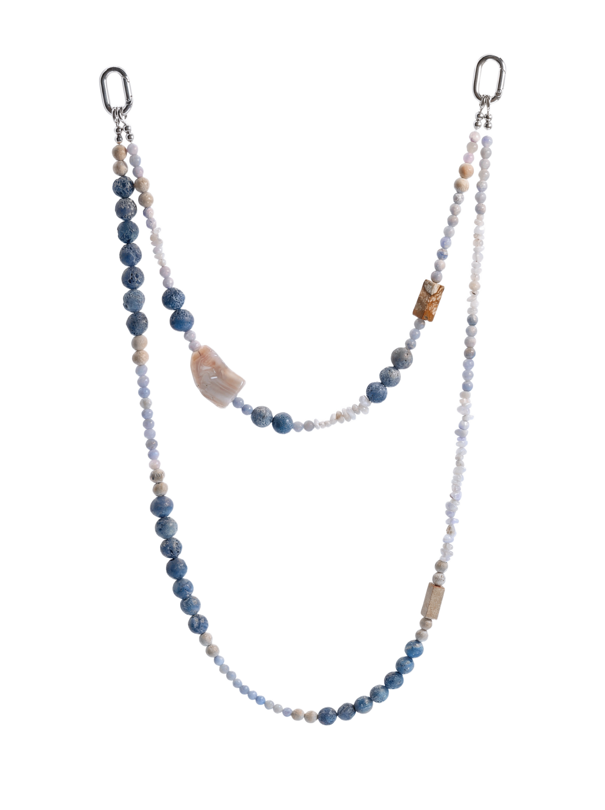 Blue Apatite · Ocean Blue hands-free chain S05