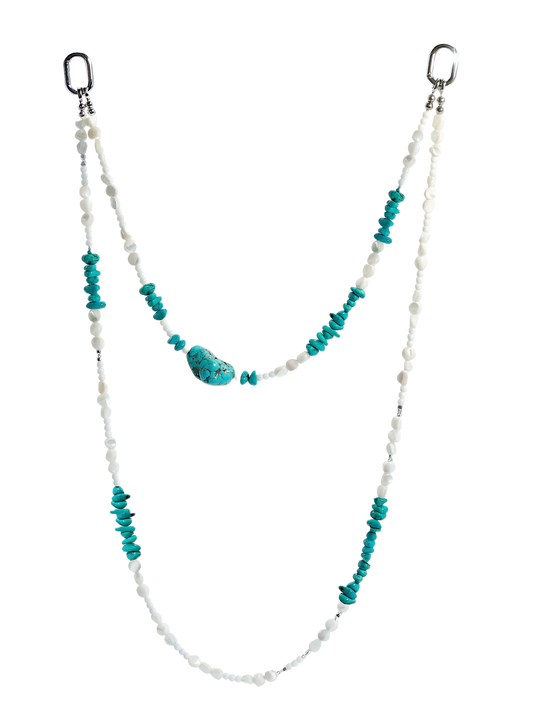 Amazonite · Seafoam hands-free chain S08
