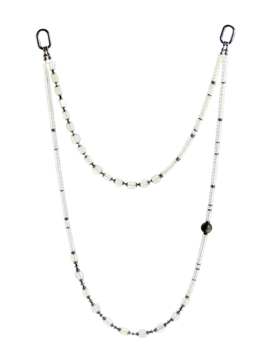 Clear Quartz · Transparent hands-free chain S16