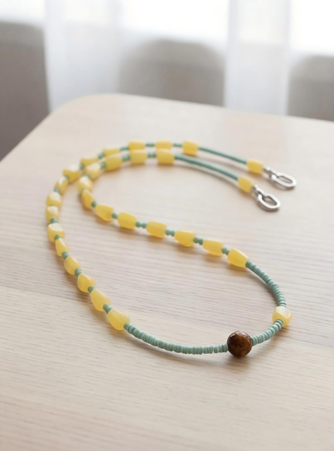 Citrine · Sun Yellow — Hands-Free Chain